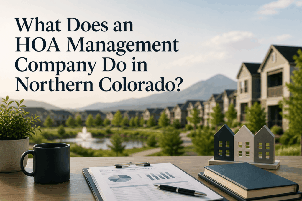 What Does an HOA Management Company Do in Northern Colorado